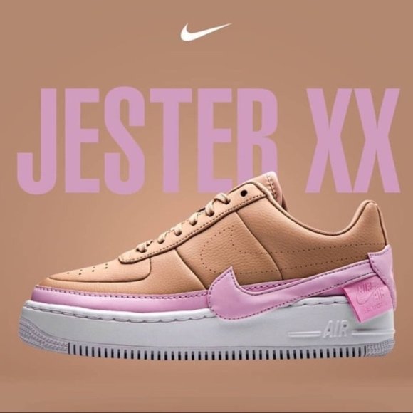 Nike Shoes - Nike Airforce 1's Jester XX Beige Pink White 7 NEW
